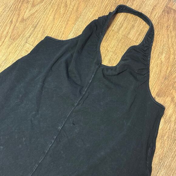 NWOT Free People Movement Black Hot Shot Halter Romper Size Medium - Picture 5 of 16